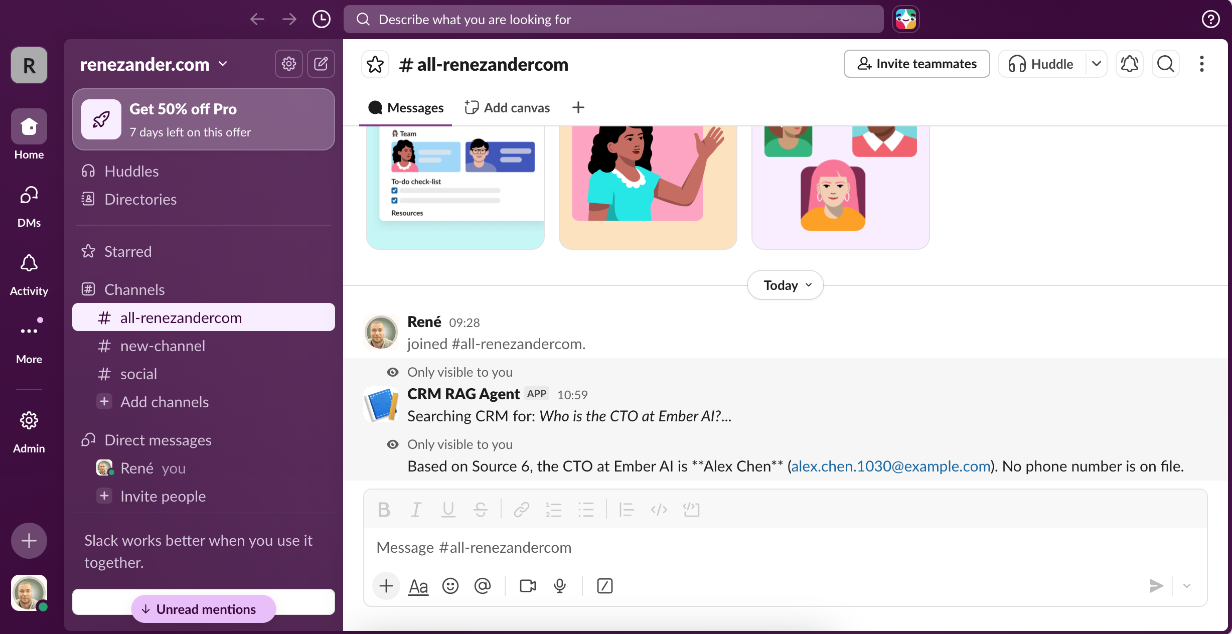 Salesforce RAG Agent